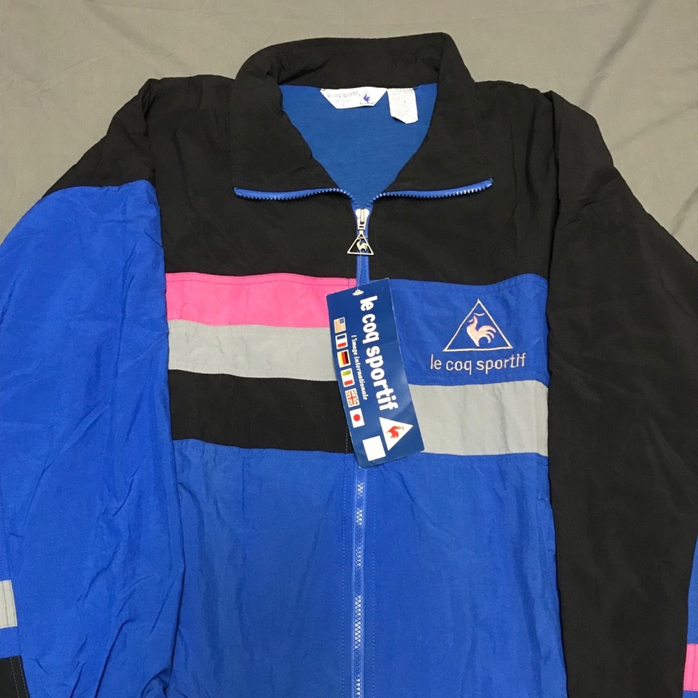 Vintage Men’s Le Coq Sportif Athletic Jacket